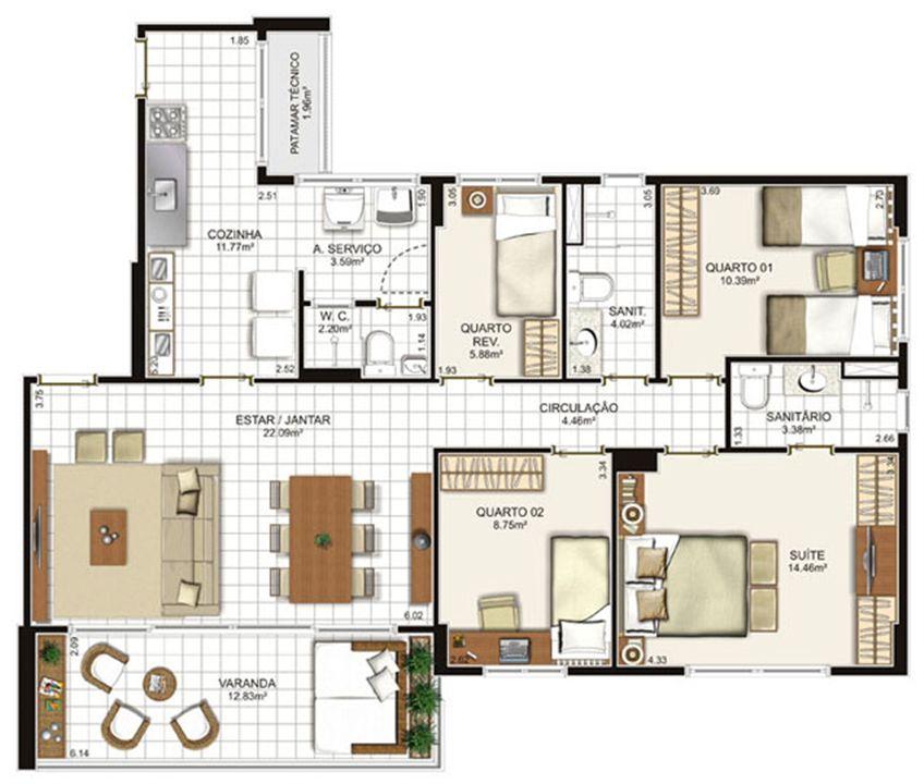 | Brisas Residencial Clube – Paralela - Salvador - Bahia | Brisas Residencial Clube – Apartamento na Paralela - Salvador - Bahia