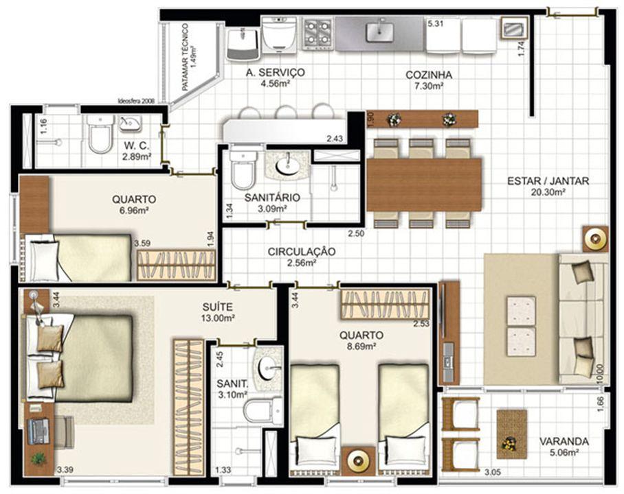 | Brisas Residencial Clube – Paralela - Salvador - Bahia | Brisas Residencial Clube – Apartamento na Paralela - Salvador - Bahia