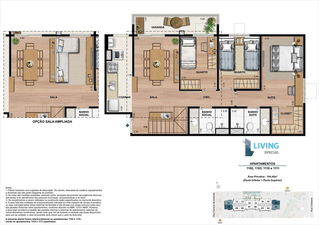 Cobertura Duplex de 154,45 m² | Living Special – Grande Méier - Rio de Janeiro - Rio de Janeiro Cobertura Duplex de 154,45 m² | Living Special – Apartamento no Grande Méier - Rio de Janeiro - Rio de Janeiro