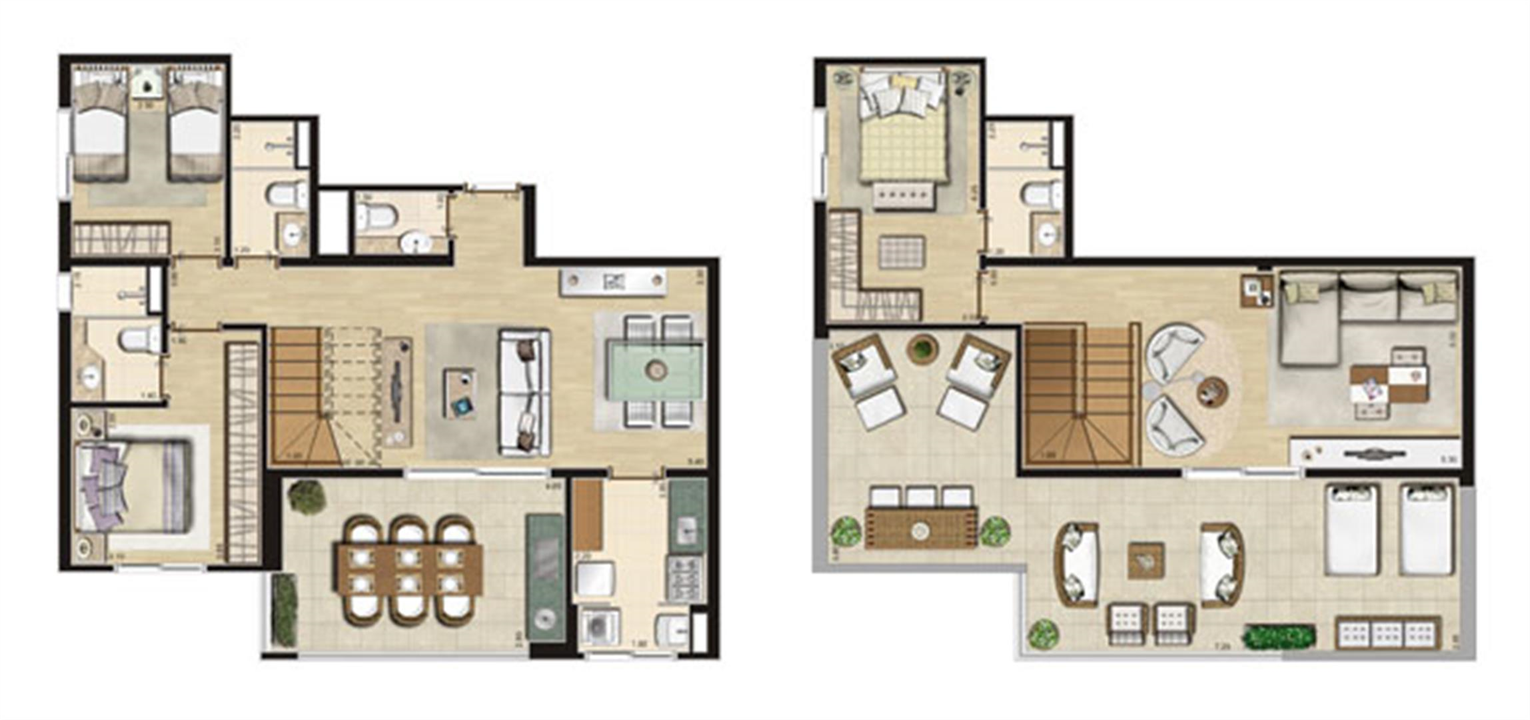Cobertura 161m² privativos | Thera Residence – Berrini - São Paulo - São Paulo Cobertura 161m² privativos | Thera Residence – Apartamento na Berrini - São Paulo - São Paulo