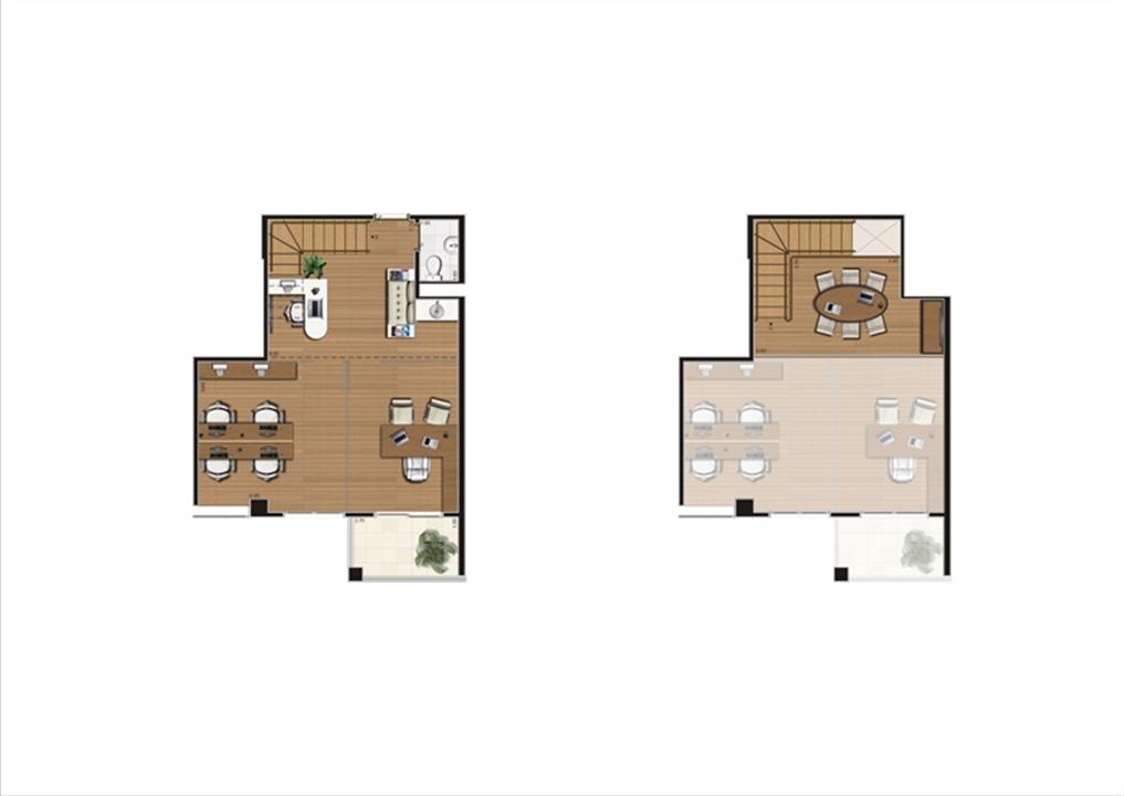 Duplex de 67 m² Finais 1, 9, 10 e 24 | Luzes da Mooca - Atrio Giorno – Mooca - São Paulo - São Paulo Duplex de 67 m² Finais 1, 9, 10 e 24 | Luzes da Mooca - Atrio Giorno – Salas Comerciais na Mooca - São Paulo - São Paulo