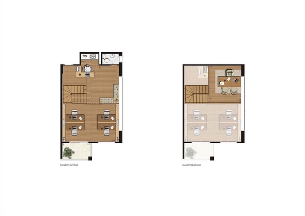 Duplex de 67 m² Final 1 | Luzes da Mooca - Atrio Giorno – Mooca - São Paulo - São Paulo Duplex de 67 m² Final 1 | Luzes da Mooca - Atrio Giorno – Salas Comerciais na Mooca - São Paulo - São Paulo