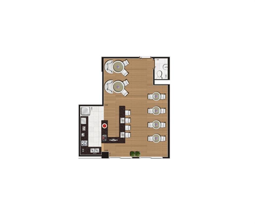 Loja de 50 m² Final 6 | Luzes da Mooca - Atrio Giorno – Mooca - São Paulo - São Paulo Loja de 50 m² Final 6 | Luzes da Mooca - Atrio Giorno – Salas Comerciais na Mooca - São Paulo - São Paulo