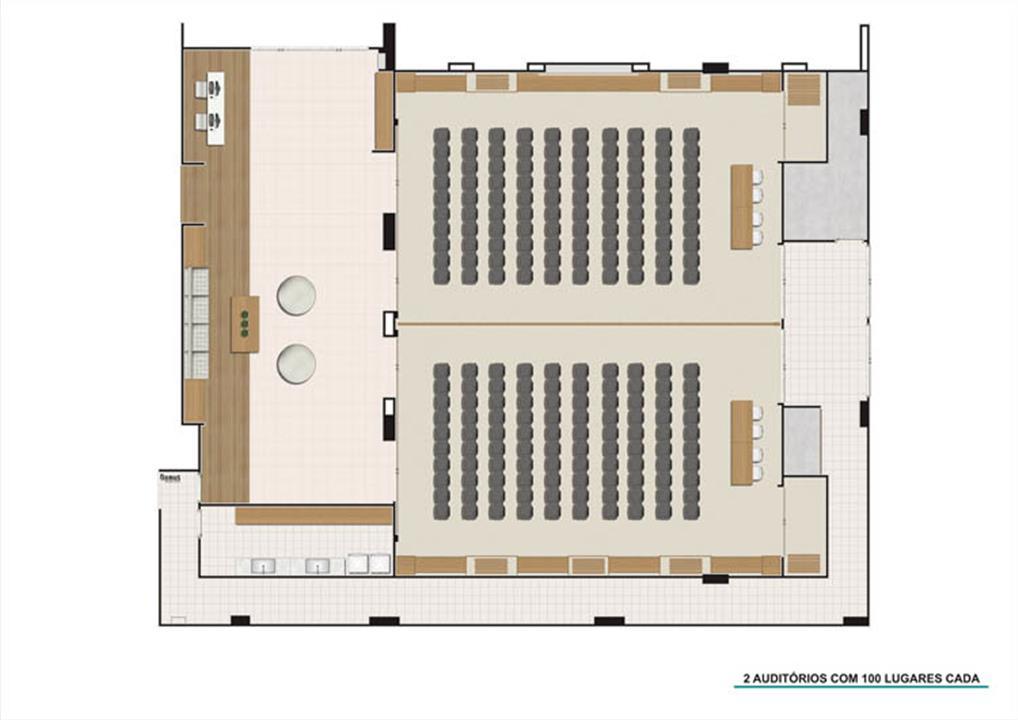 Auditório 02 | Nova América Offices – Nova América - Rio de Janeiro - Rio de Janeiro Auditório 02 | Nova América Offices – Salas Comerciais no Nova América - Rio de Janeiro - Rio de Janeiro
