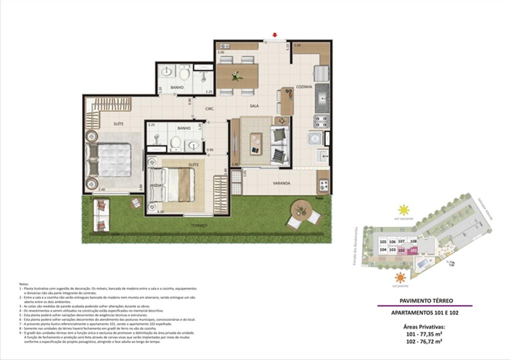Apartamento 2 quartos tipo 01 - Terraço | Live Bandeirantes All Suites – Jacarepaguá - Rio de Janeiro - Rio de Janeiro Apartamento 2 quartos tipo 01 - Terraço | Live Bandeirantes All Suites – Apartamento em Jacarepaguá - Rio de Janeiro - Rio de Janeiro