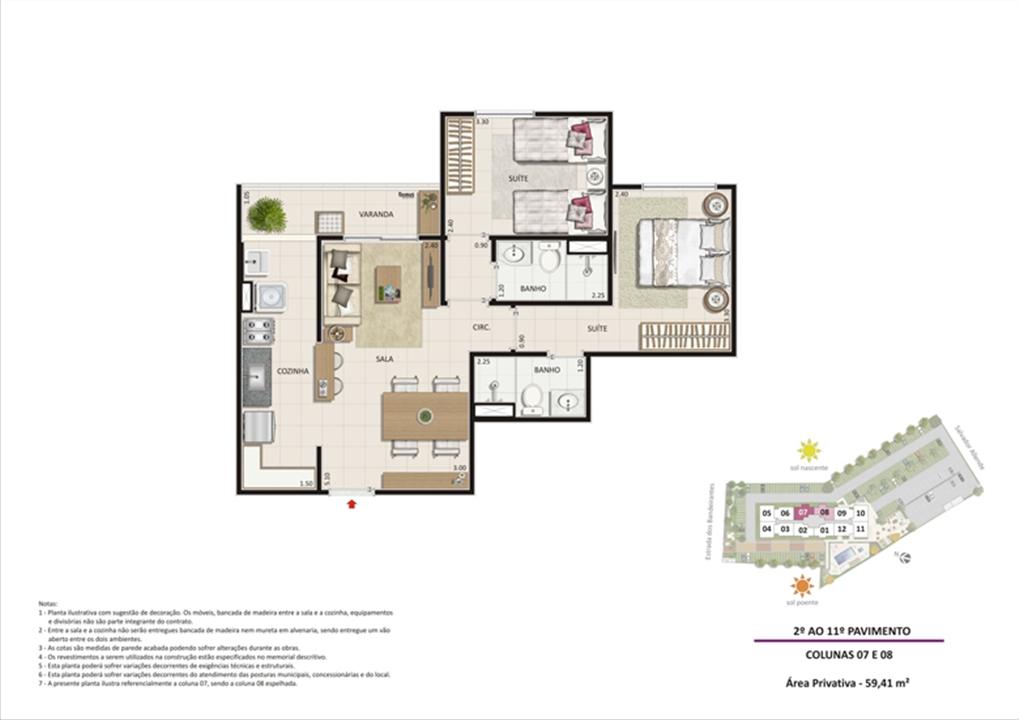 Apartamento 2 quartos tipo 04 | Live Bandeirantes All Suites – Jacarepaguá - Rio de Janeiro - Rio de Janeiro Apartamento 2 quartos tipo 04 | Live Bandeirantes All Suites – Apartamento em Jacarepaguá - Rio de Janeiro - Rio de Janeiro