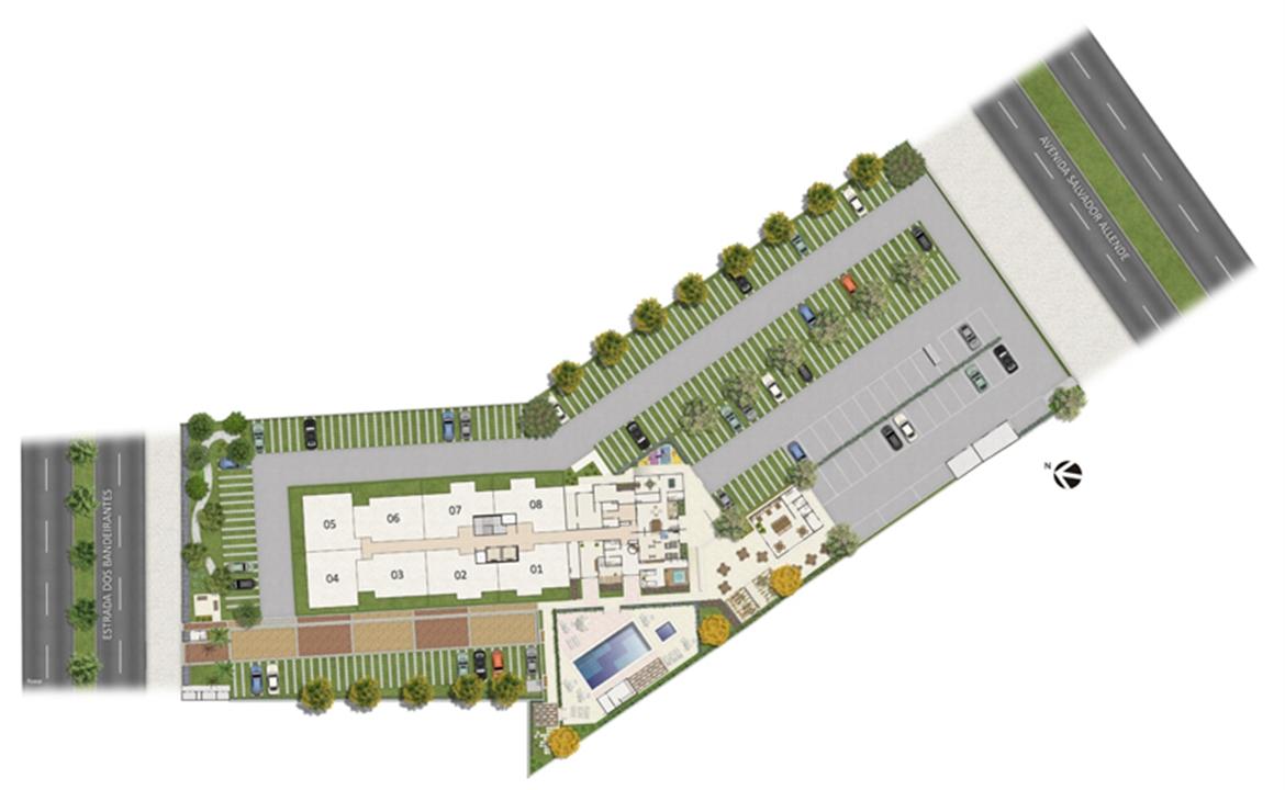 Masterplan | Live Bandeirantes All Suites – Jacarepaguá - Rio de Janeiro - Rio de Janeiro Masterplan | Live Bandeirantes All Suites – Apartamento em Jacarepaguá - Rio de Janeiro - Rio de Janeiro
