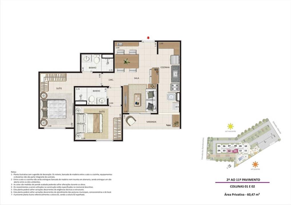 Apartamento 2 quartos tipo 01 | Live Bandeirantes All Suites – Jacarepaguá - Rio de Janeiro - Rio de Janeiro Apartamento 2 quartos tipo 01 | Live Bandeirantes All Suites – Apartamento em Jacarepaguá - Rio de Janeiro - Rio de Janeiro