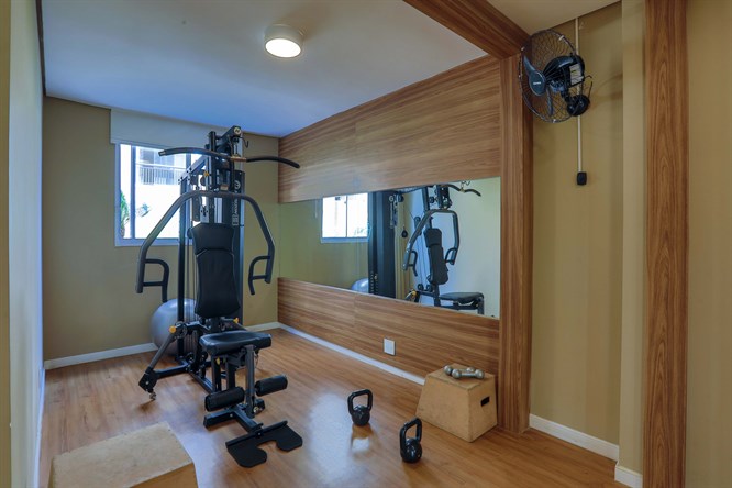 Academia (1) | Suit SÃ£o Bernardo - Apartamento no Planalto - SÃ£o Bernardo do Campo - SP