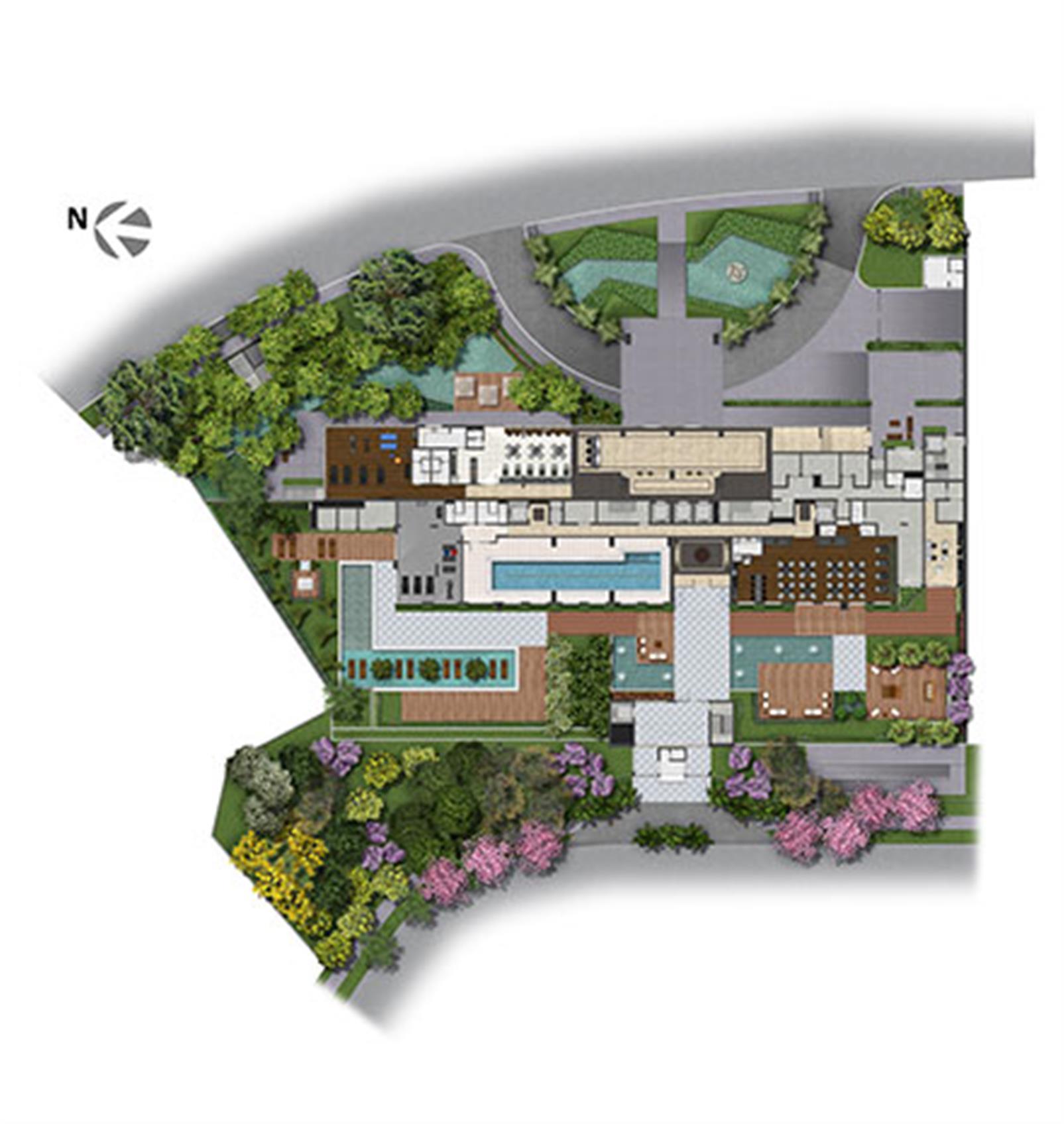 Implantação | Axis - Home – Petrópolis - Porto Alegre - Rio Grande do Sul Implantação | Axis - Home – Apartamento no Petrópolis - Porto Alegre - Rio Grande do Sul