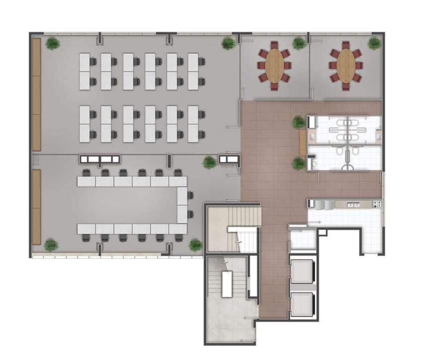 Planta sala 176m² | AXIS TRIPLE BUSINESS – Higienópolis - Porto Alegre - Rio Grande do Sul Planta sala 176m² | AXIS TRIPLE BUSINESS – Salas Comerciais no Higienópolis - Porto Alegre - Rio Grande do Sul