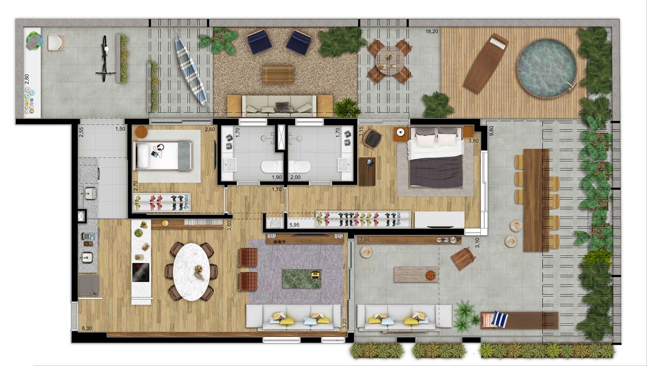 LOFT TERRACO 172 M 2 DORMS | 2 VAGAS | DEPOSITO PRIVATIVO | MOOU – Vila Madalena - São Paulo - São Paulo LOFT TERRACO 172 M 2 DORMS | 2 VAGAS | DEPOSITO PRIVATIVO | MOOU – Apartamento na Vila Madalena - São Paulo - São Paulo