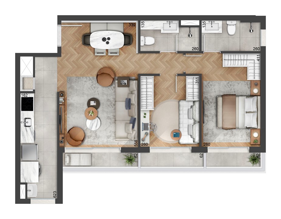 2 DORMS. 74m² | FLOAT RESIDENCES – Petrópolis - Porto Alegre - Rio Grande do Sul 2 DORMS. 74m² | FLOAT RESIDENCES – Apartamento no Petrópolis - Porto Alegre - Rio Grande do Sul