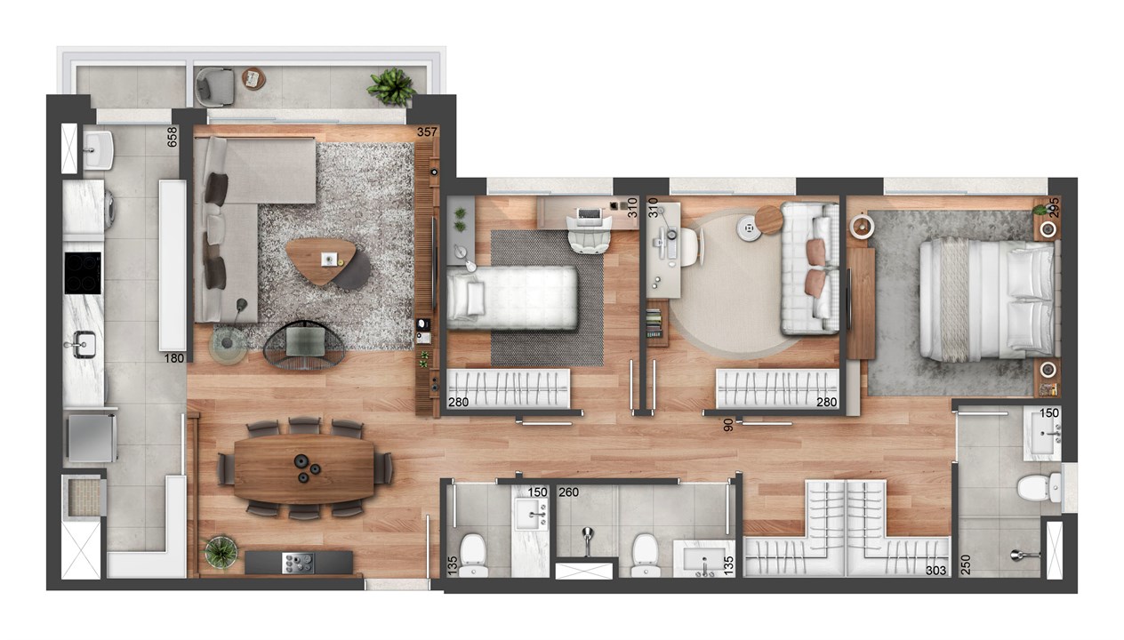 3 DORMS. 99m² | FLOAT RESIDENCES – Petrópolis - Porto Alegre - Rio Grande do Sul 3 DORMS. 99m² | FLOAT RESIDENCES – Apartamento no Petrópolis - Porto Alegre - Rio Grande do Sul