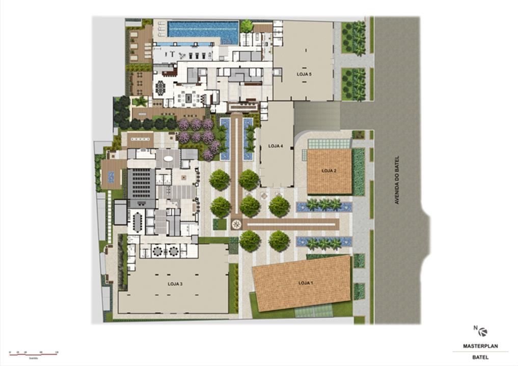 Implantação | 1550 Batel Comercial (Work Batel) – Batel - Curitiba - Paraná Implantação | 1550 Batel Comercial (Work Batel) – Salas Comerciais no Batel - Curitiba - Paraná